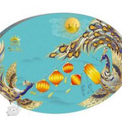 Trăng Vàng Pha Lê Vạn Phúc (Xanh)