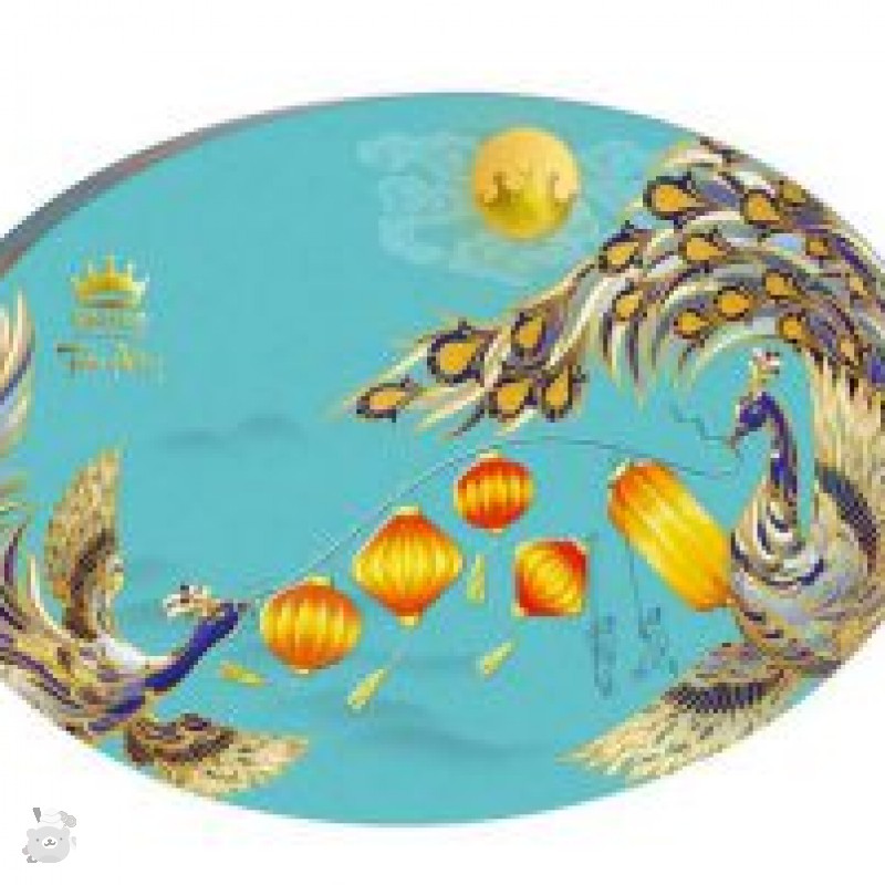 Trăng Vàng Pha Lê Vạn Phúc (Xanh)